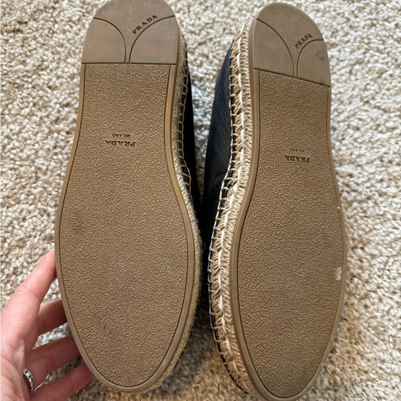 Prada Leather Espadrilles - Picture 7 of 8